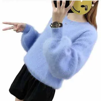 Nurca cașmir pulover femei cașmir pulovere tricotate pur nurca de culoare Personalizate gratuit shippingM19011