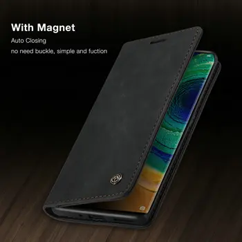 Pentru Huawei Mate 30 Pro Caz Magnetic Flip din Piele de Lux Acoperi Mate 30 P20 P30 lite Portofel Acoperi P Inteligente 2019 Cazul Cartelei