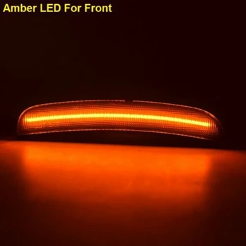 4BUC Masina marcajele Laterale Lumini Fata/Spate Lampa de Semnalizare LED Indicator pentru DODGE CHARGER+