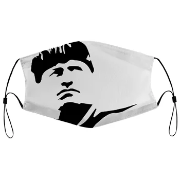 Masca de praf cu filtru Amuzant Barbati alb Negru B Mussolini politician Italian Tipărite