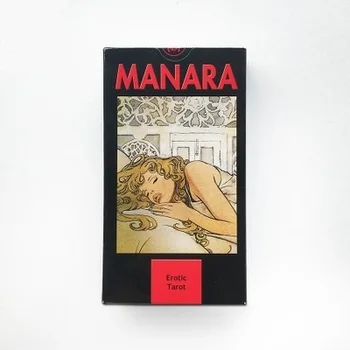 78+2 buc versiunea Originală în engleză Manara Erotic cărți de Tarot set cutie carte de joc de tarot carti de joc