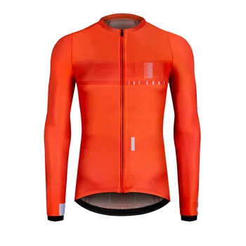 2021 cel mai bun tricou cu maneci lungi, echipa pro areo ciclism jersey aero race fit taie cu material ușor, protecție UV bărbați și femei