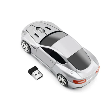 Model Aston Martin Mouse-ul fără Fir 3 Butonul de 1600 DPI LED Optic USB Mouse de Calculator Gamer Șoareci Joc Mouse-ul Silent Mause Pentru PC