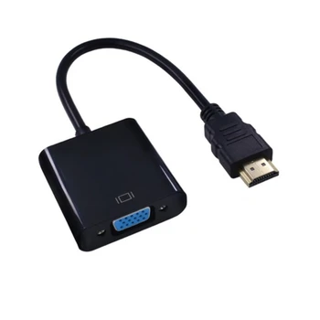 HDMI la VGA Cablu Convertor Digital Analog HD 1080P Pentru PC, Laptop, Tableta HDMI Male La VGA de sex Feminin Convertor Adaptor