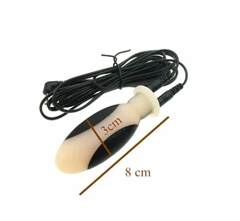 Electro Soc kit , Electrice Mari +Mici de Silicon Anal, Dop de Fund Dop Vaginal Stimularea Masaj Medical Jucarii Sexuale De Cuplu