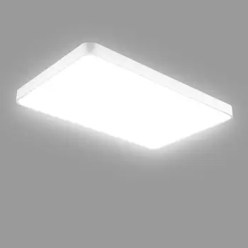 72W Ultra Subțire Pătrat Plafon cu LED-uri în Jos Lumina Baie Bucatarie Living Lampa Zi/Alb Cald flux luminos