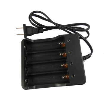 NE Plug 4 Sloturi Inteligent Încărcător de Baterie cu Protectie la Scurt-Circuit Pentru 4x 18650 Baterie Reîncărcabilă Litiu-ion ND998