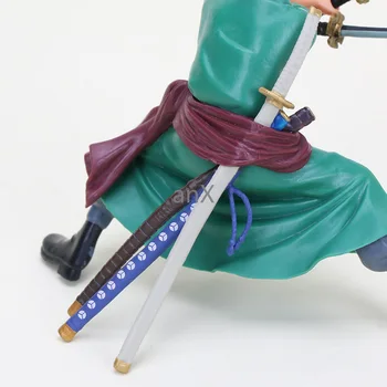 13-26cm Anime One Piece Jucării Figura 2 ani mai târziu Ronoa Zoro Trei-cutit Fantomă Taie Ver. Zoro Figura PVC Jucarii Model