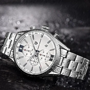 Brand de lux PAGANI DESIGN Cronograf Ceasuri de Afaceri Bărbați rezistent la apa 30m Japoneză Mișcarea Cuarț Ceas pentru Bărbați reloj hombre