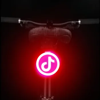 Mai multe Moduri de Iluminare pentru Biciclete Lumina USB Charge Led Biciclete Lumina Flash Coada Spate Lumini pentru Biciclete de Munte Biciclete Seatpost