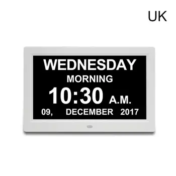10.1 Inch, 1024x600 RGB 9 Limbi de Ceas Digital, Calendar cu Data Memento Zi cu Controler de la Distanță