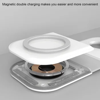 15W Tip C Origina Magnetic Wireless Încărcător Pentru IPhone12 Mini/12 Pro/12 Pro Max Încărcător Wireless Pentru Magsafe Încărcător Wireless