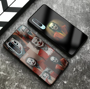 Joker poster art silicon moale telefon de sticlă acoperi caz shell pentru Huawei Honor V Mate P 9 10 20 30 Lite Pro Plus Nova 2 3 4 5