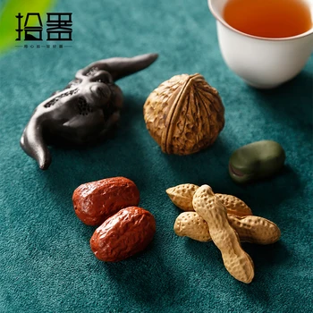 Piuliță Nouă Creație Yixing Lut Violet Ceai De Companie Ceramica Lotus Mini Dovleac Chineză Kung Fu Ceai Set De Ceai Tava Accesorii Decor