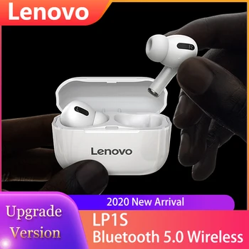 Lenovo Bluetooth Căști Muzica Sport Căști fără Fir, Căști Stereo Cu Microfon Pavilioane LP1 S Pentru Android IOS Smartphone