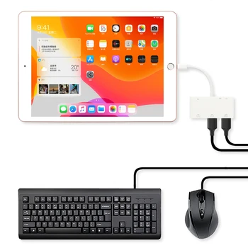 AJIUYU OTG USB Lightning Pentru iPad10.2 9.7 10.5 Card Reader, Hub dock pentru ipad Air 2 3 pro mini 4 5 Adaptor Convertor HDMI camera