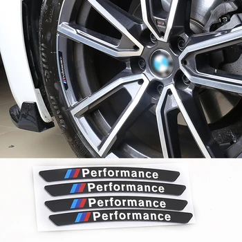 4buc M Putere de Performanță din Aliaj de Aluminiu Autocolante Auto Butuc Roata Accesorii Pentru BMW E34 E36 E60 E90 E46 E39 E70 F10 F20 F30