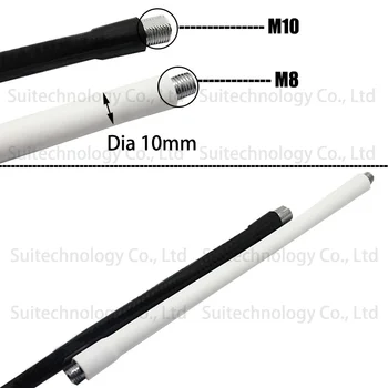 Diametru 10mm led-uri lampa de birou suport furtun cu toc universal tub de metal modelarea furtun gooseneck tub de șarpe tub M8M10