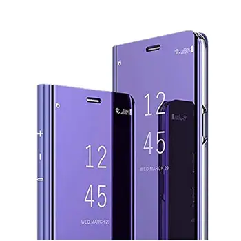 6.4 inch Pentru Samsung galaxy M11 Caz de Lux Oglinda Smart Piele Flip Cover Pentru Samsung galaxy M 11 M1 1 Caz de Protecție Fundas