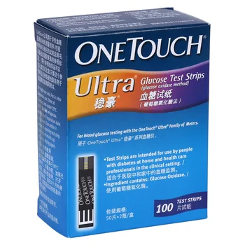 OneTouch Ultra easy Mini KIT metru de Glucoza din Sange cu diabet zaharat 100 Test de uz Casnic diabet Testarea de zahar din Instrumentele