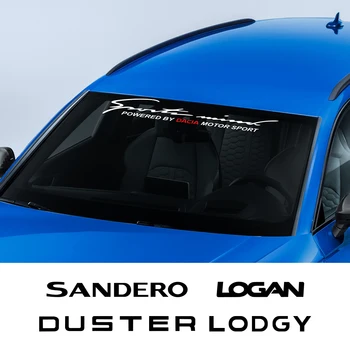 Masina Fata-Spate, Parbriz Motorsport Autocolant Pentru Dacia Duster 1.0 Tce Turbo GPL Logan Sandero R4 Xplore Lodgy Accesorii Auto