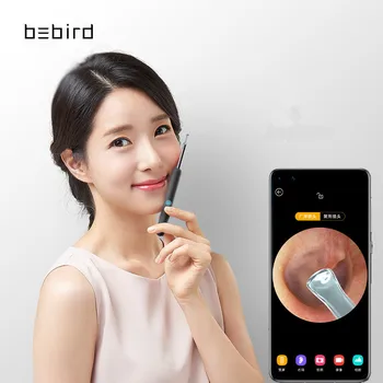 Xiaomi Bebird R1 Wireless Inteligent Vizuale bețișor de Ureche Selector de 300W de Înaltă Precizie Endoscop Mini Camera Otoscop Borescope