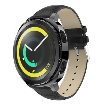 Piele Watchband 22mm Pentru Samsung Gear S2 S3 Clasic de Frontieră Ceas Trupa Încheietura Curea de Înlocuire Brățară Curea S2