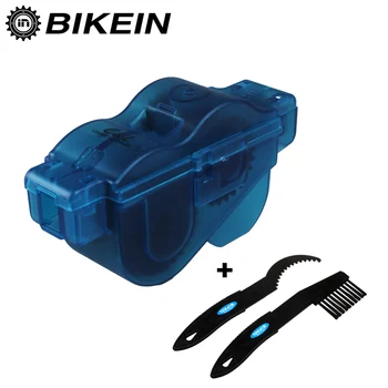BIKEIN - 3pcs Munte Lanț de Bicicletă se Spală Truse de scule Portabile de Biciclete de Munte Lanț Curat Mașină Perii Scruber Instrumente de Reparare