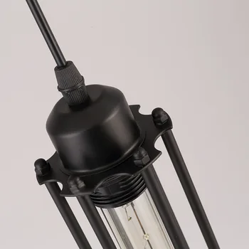 Retro de Epocă Pandantiv Lumini Steam Punk Stil Industrial Singur Cap Folosi Bec Edison hanglamp luminaria lampă de pandantiv