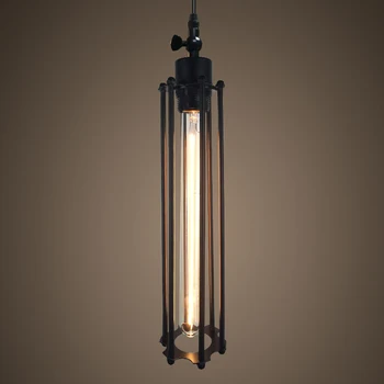 Retro de Epocă Pandantiv Lumini Steam Punk Stil Industrial Singur Cap Folosi Bec Edison hanglamp luminaria lampă de pandantiv