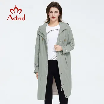Astrid 2020 nou sosirea Primăverii Tineri de moda trench lung de înaltă calitate femei Sacouri Casual cu Glugă strat Subțire CA-9413