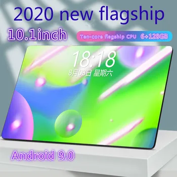 2021 comprimat de învățare 4GSIM Android 9.0 tableta 6GB + 128GB ROM WiFi GPS 10.1-inch comprimat sprijină ZOOM, susține Netflix