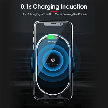 Vothoon 10W Qi Wireless Incarcator Auto Suport Pentru Samsung S9 S10 iphone 11Pro 8 Încărcare Rapidă Wireless de Aerisire de Montare Suport de Telefon