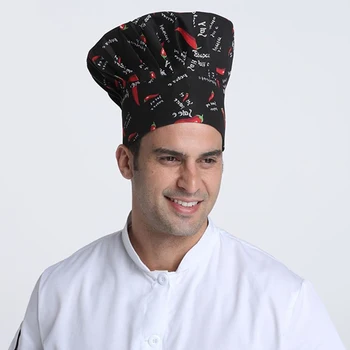 Unisex en-Gros de Nouă Ori Capac Mare Bucătar Chelner reglabil Palarii Adult Restaurant Hotel pălării de Panificație Mâncarea de la Cantină Servicii de bucătari pălărie