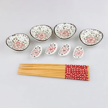 Chineză, Ceramică Set De Tacâmuri, Sushi Japonez Stabilit, Tacâmuri, Cutie Cadou, High-End Tacamuri