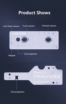 Qianli Dot Proiector Precizie Calibrator Fata Zăbrele Instrument de Reparații Pentru 11pro X XS MAX XR Fata ID-ul Dot Matrix Poziția de Fixare