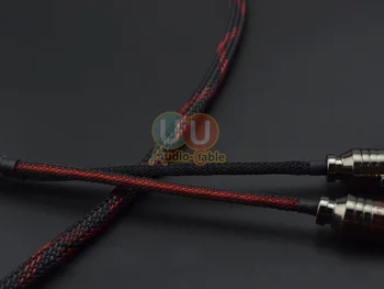 U27 HIFI 3,5 mm-2 RCA Stereo Cablu Budweiser RCA + Ciolacu L-4E6S Audio-cablu cu inel Magnetic / 0.5 M - 5M