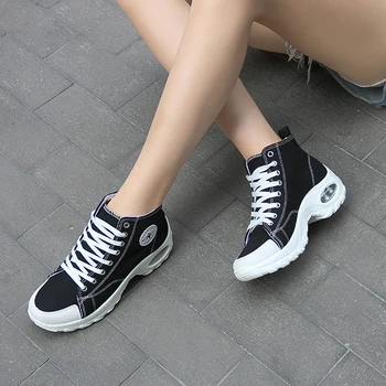 2020 Femei de Moda Retro Panza Vulcanizat Pantofi pentru Femei de Mers pe jos Adidași Casual-Pantofi de top Non-alunecare rezistent la Șocuri Adidași