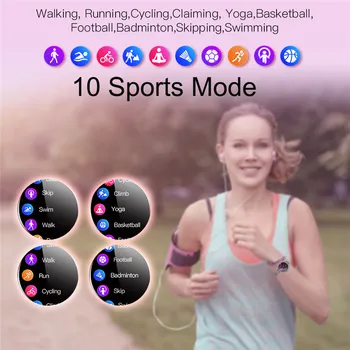 Lux Ceas Inteligent Femei Doamnelor Smartwatch Electronice Inteligente Ceas Pentru Android IOS Tracker de Fitness Feminin Diamant-ceas Inteligent