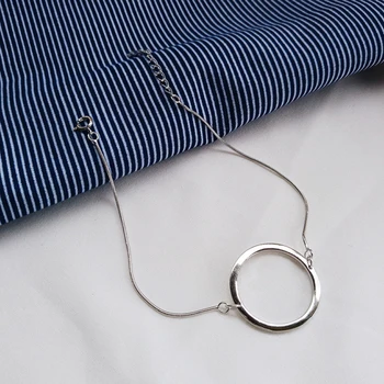 Pret de fabrica Argint 925 Moda Concis Delicate Șarpe Os Sârmă Bratari Bijuterii Fine pentru Femei