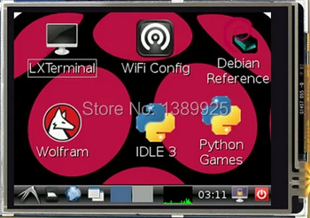 Transport gratuit 3.2 Inch TFT LCD Modulul de Afișare Ecran Tactil Pentru Raspberry Pi B+ B A+ Raspberry pi 3