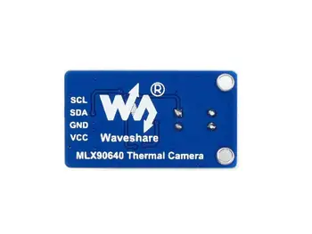 Waveshare MLX90640 Matrice IR Camera de termoviziune, 32*24 Pixeli, de 55 de Grade Domeniu de Vizualizare, Interfata I2C