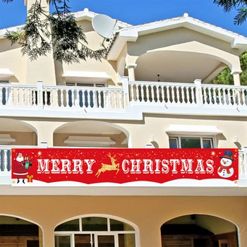 Zz - 2021 Moș Crăciun în aer liber Banner Crăciun Fericit Decor pentru Acasă 2020 Ornamente de Crăciun, de Anul Nou Mare Xmas Decor Casa