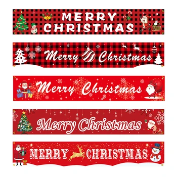 Zz - 2021 Moș Crăciun în aer liber Banner Crăciun Fericit Decor pentru Acasă 2020 Ornamente de Crăciun, de Anul Nou Mare Xmas Decor Casa