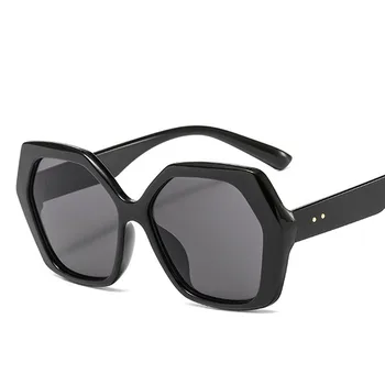 RBRARE Retro Poligon ochelari de Soare pentru Femei Ochelari Supradimensionate Pentru Femei/Bărbați de Lux ochelari de Soare Femei Vintage Oculos De Sol Feminino