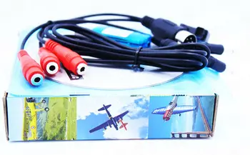 8in1 USB Simulator de Zbor Cablu (Phoenix,RealFlight G4,XTR,AeroFly,FMS) forFutaba ESky JR WFLY 4-8Ch Calificare Traning Transport Gratuit