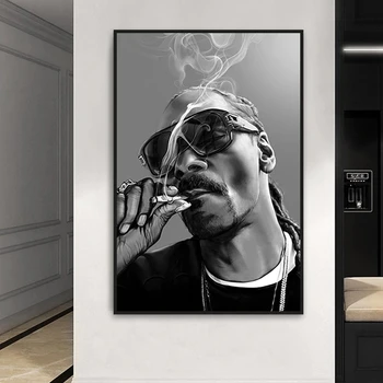 Poster hip hop rap cântăreață panza pictura gangster rap cântăreață de muzică de imprimare celebritate poza perete pentru dormitor decor acasă