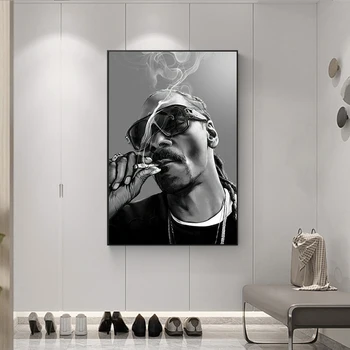 Poster hip hop rap cântăreață panza pictura gangster rap cântăreață de muzică de imprimare celebritate poza perete pentru dormitor decor acasă