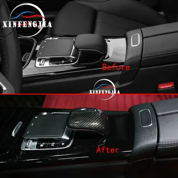 Pentru Mercedes-Benz CLA Clasa W177 19-20 fibra de Carbon Mașina de Centru Mouse-ul de control COMAND Cotiera tapițerie Interiorului Auto Decora