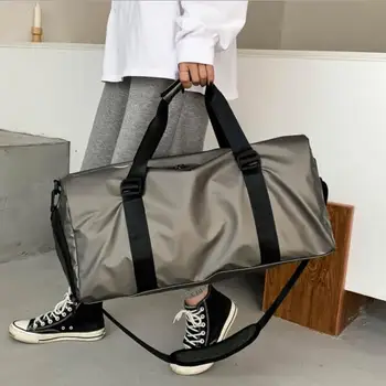 Distanță scurtă călătorie sac de oameni unul-umăr geanta femei care pleacă sac mare capacitate bagaje de mână sac de pantofi de fitness sac